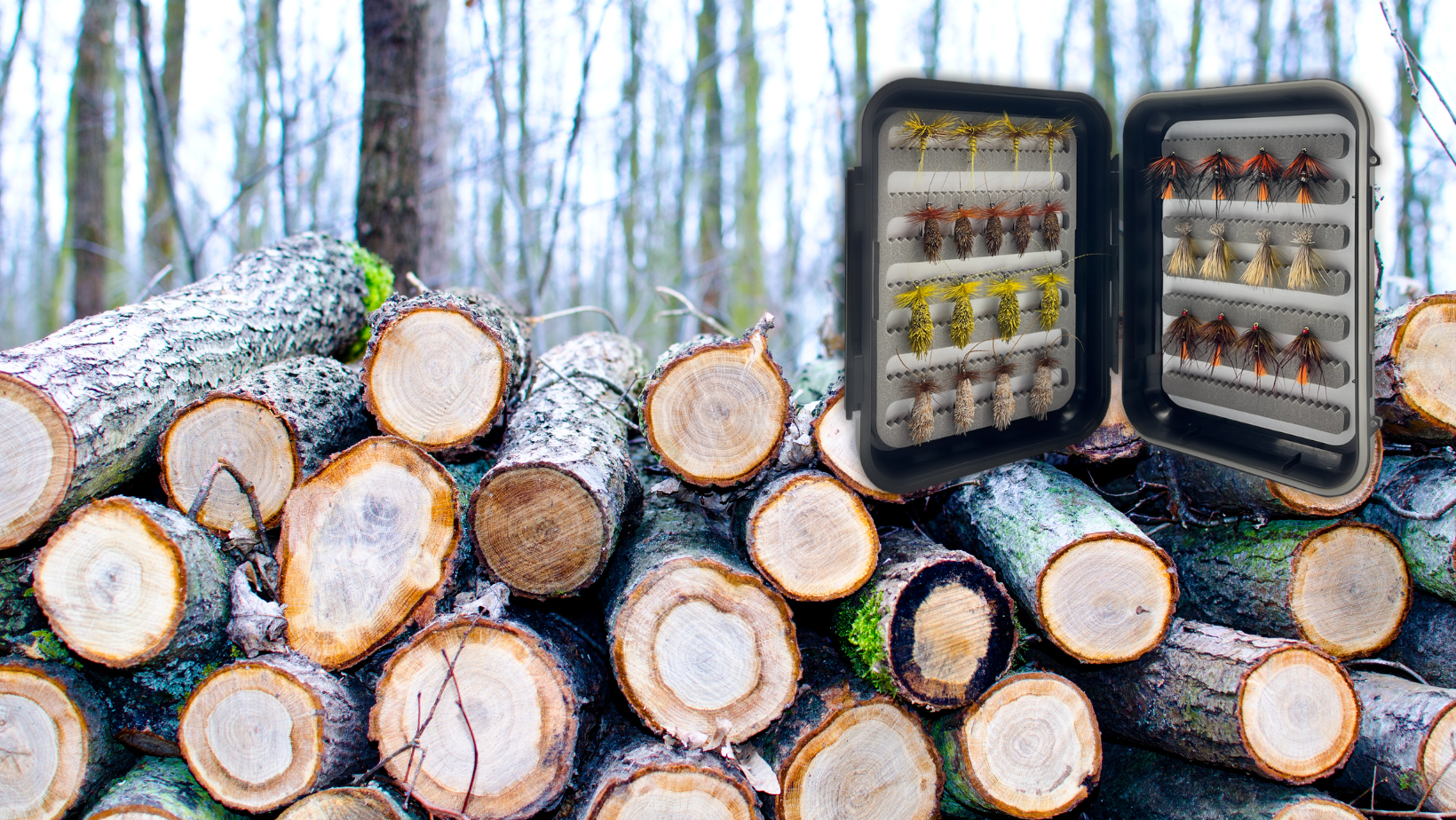 Flies Collection For Spring Wood Forest