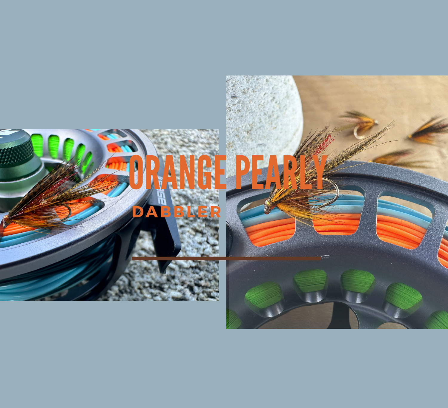 Orange Pearly Dabblers Banner